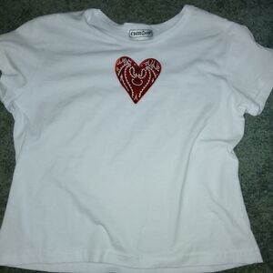 Chill Out Heart design tshirt size Large